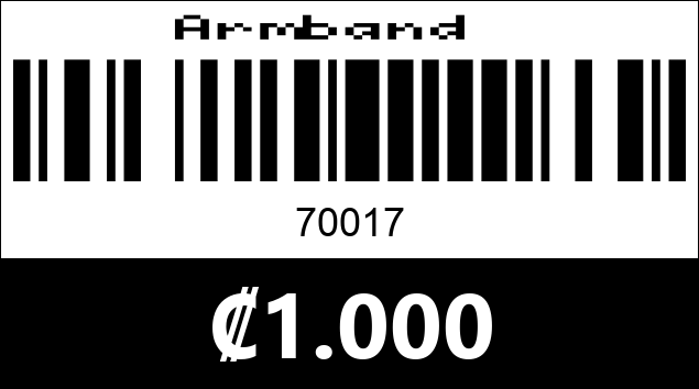 Código de barras de Armband 