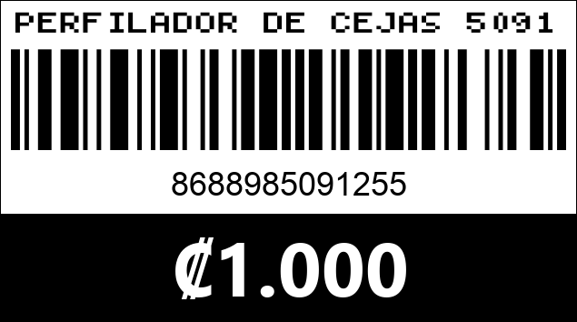 Código de barras de PERFILADOR DE CEJAS 509125