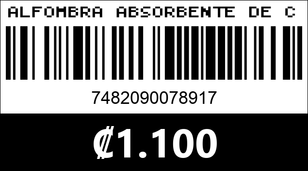 Código de barras de ALFOMBRA ABSORBENTE DE COCINA N494094...