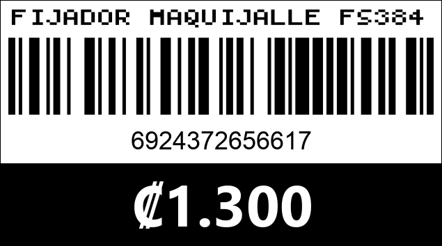 Código de barras de FIJADOR MAQUIJALLE FS384