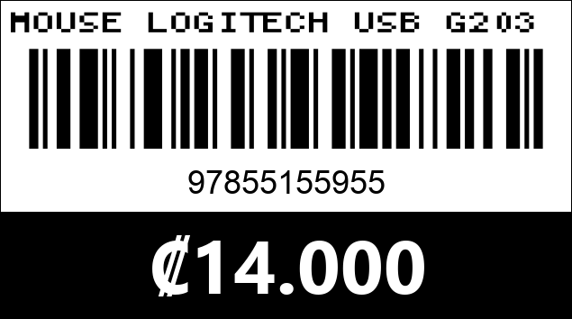 Código de barras de MOUSE LOGITECH USB G203 LIGHTSYNC GAMING blanco
