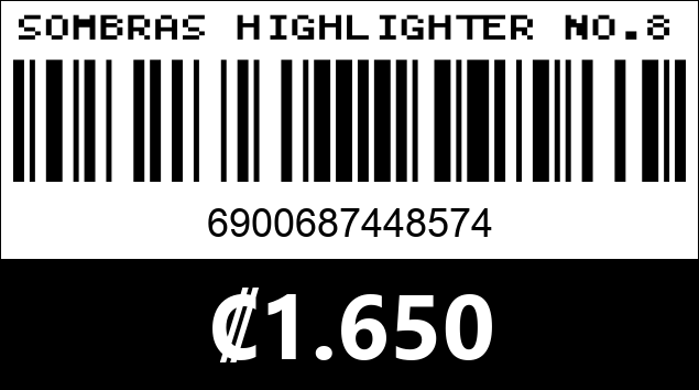 Código de barras de SOMBRAS HIGHLIGHTER NO.857C