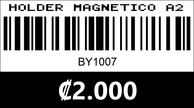 Código de barras de HOLDER MAGNETICO A2