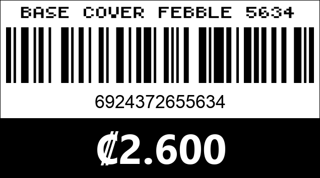 Código de barras de BASE COVER FEBBLE 5634