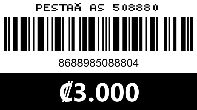 Código de barras de PESTAÑAS 508880