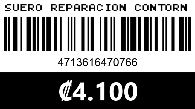 Código de barras de SUERO REPARACION CONTORNO DE OJOS AMUSE 0766