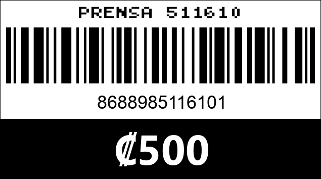 Código de barras de PRENSA 511610