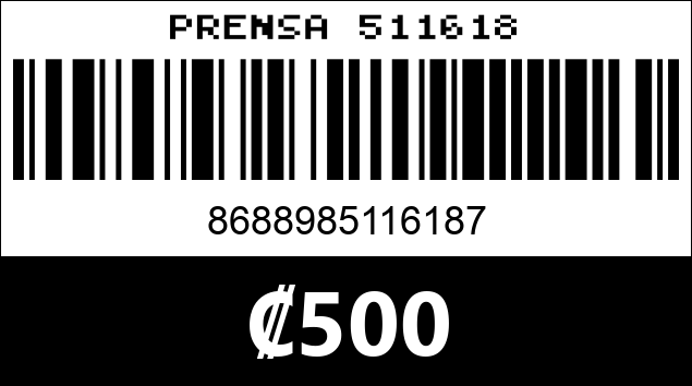 Código de barras de PRENSA 511618