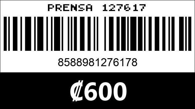 Código de barras de PRENSA 127617