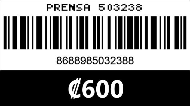 Código de barras de PRENSA 503238