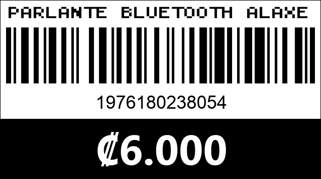 Código de barras de PARLANTE BLUETOOTH ALAXE PRO MAX