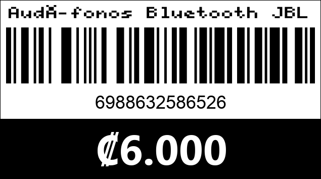 Código de barras de Audífonos Bluetooth JBL LIVE 660NC