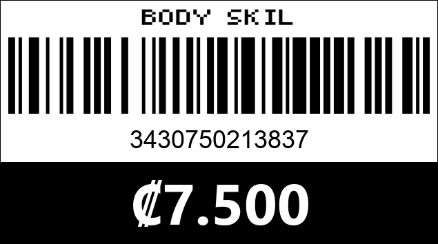 Código de barras de BODY SKIL