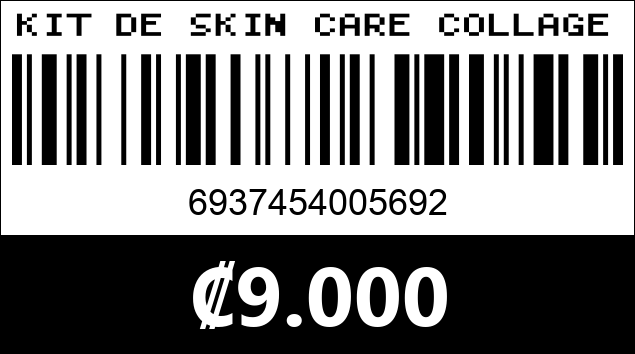 Código de barras de KIT DE SKIN CARE COLLAGEN KEVIN T COCO KC1717
