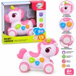 Unicornio Infantil Musical con Luces, Sonidos y Movimiento