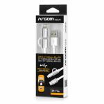 Cable USB Lightning. 10ft. Argom Tech