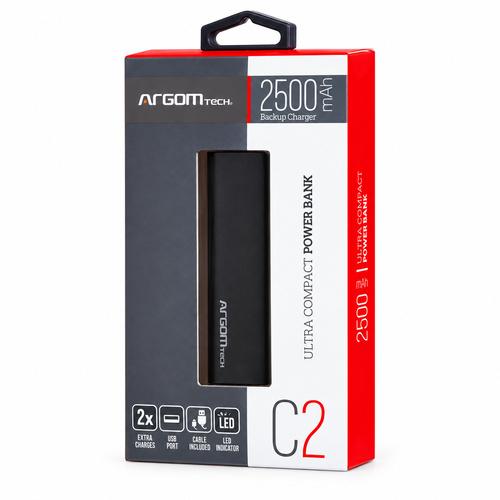 Power bank 2500 mAh.C2  Negro.