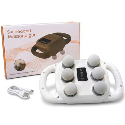 MASAJEADOR MUSCULAR 6 CABEZAS HH-008