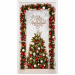 FORRO PUERTA NAVIDAD 1 90X210CM