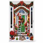 FORRO PUERTA NAVIDAD 9 90X210CM