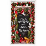 FORRO PUERTA NAVIDAD 13 90X210CM