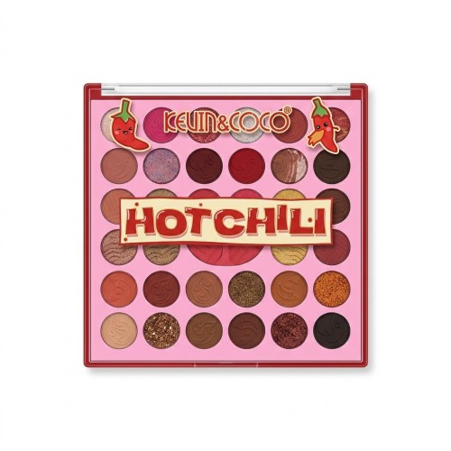 PALETA DE SOMBRAS HOT CHILI KEVIN Y COCO