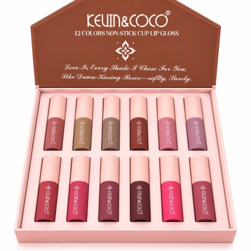 KIT DE LABIAL 12PCS KEVINYCOCO. KC1610